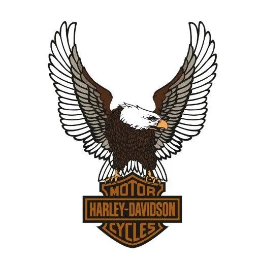 Harley Davidson Biker Bike Large Temporary Face Body Tattoo Lasts ...