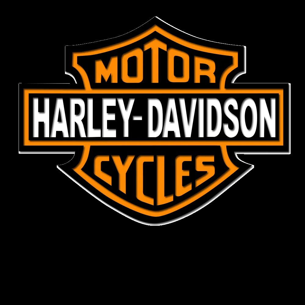 Harley-Davidson logotipo a partir de forma | Barahona Photoshop ...