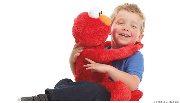 Hasbro's new Elmo hugs you back - Feb. 8, 2013