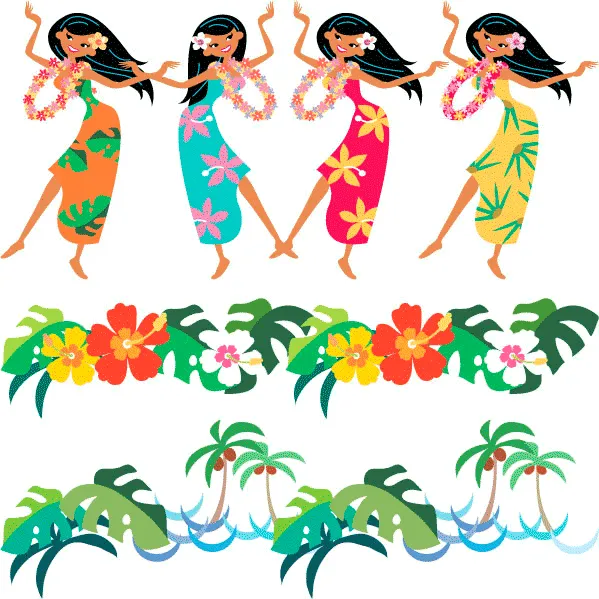 Hawaiana vector gratis - Imagui