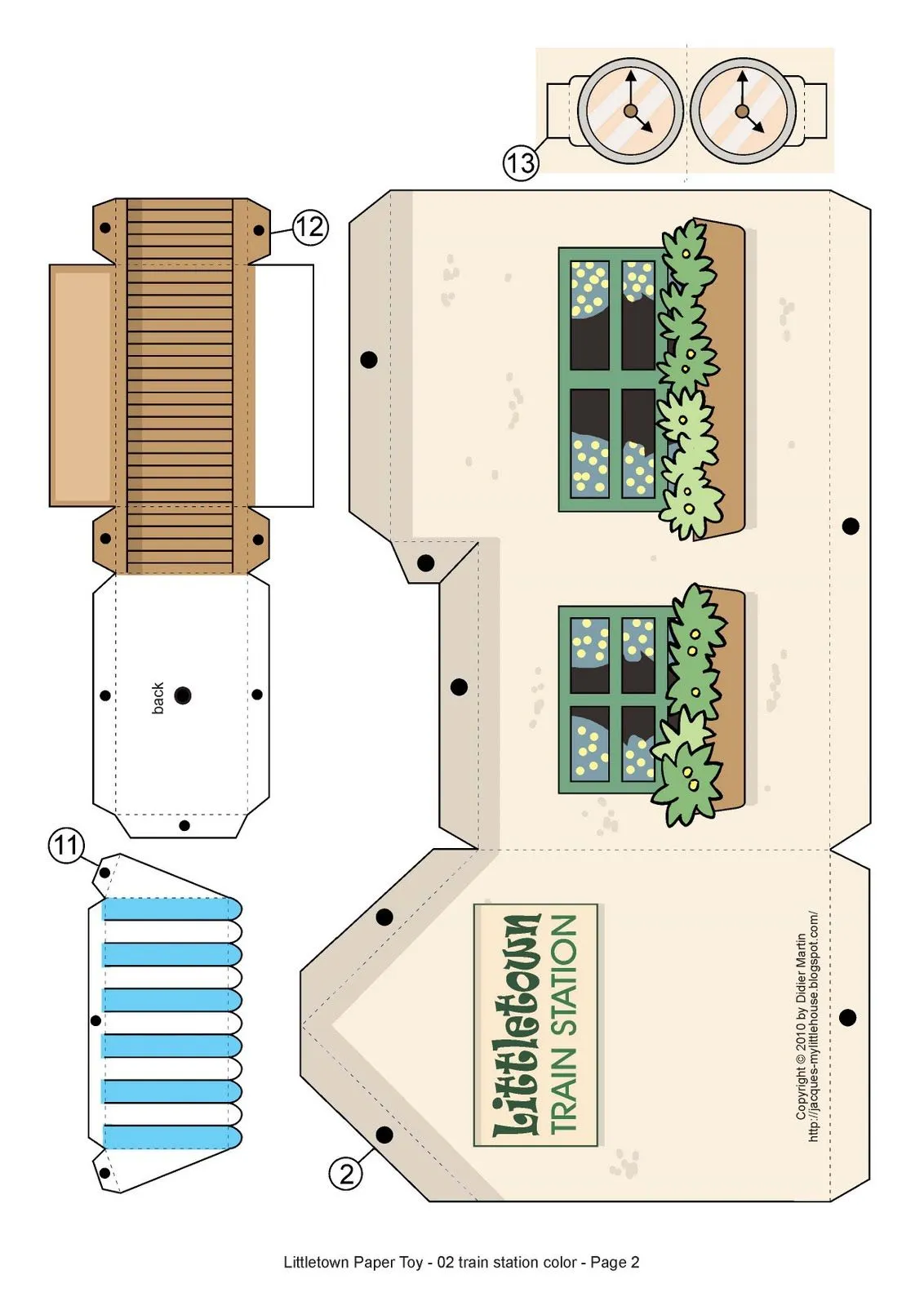 Molde de casa para armar - Imagui