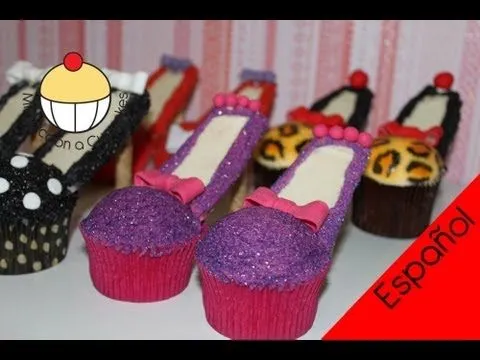 Haz Cupcakes de Zapatos de Tacón! Decora Cupcakes - Cupcake ...