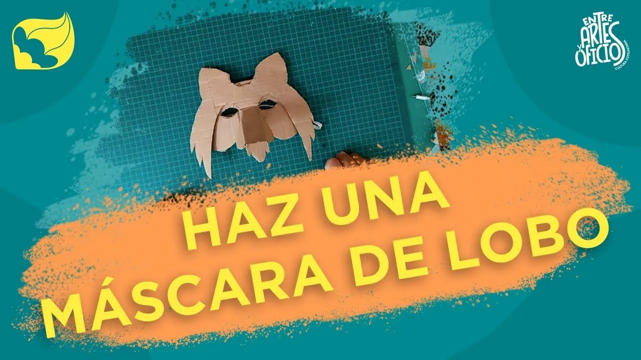 Haz una máscara de lobo - YouTube