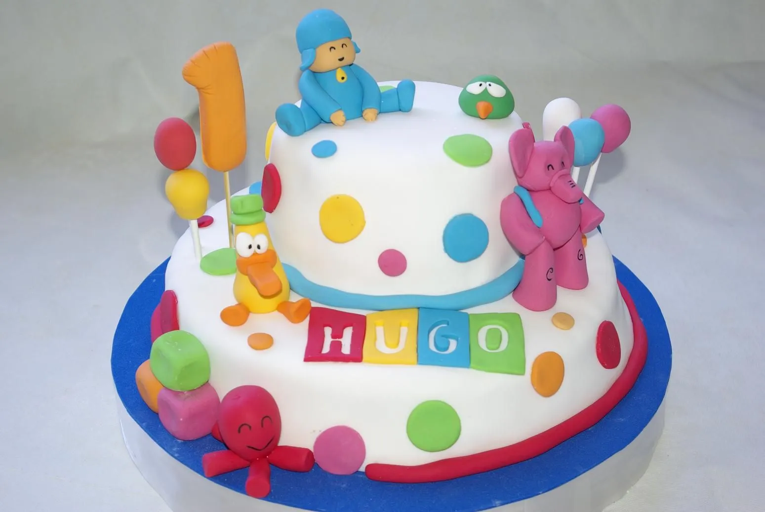 Hazlo especial...: Tarta Pocoyo.