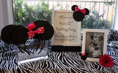 Heavenly Blooms: Kate's Minnie Mouse Birthday Party