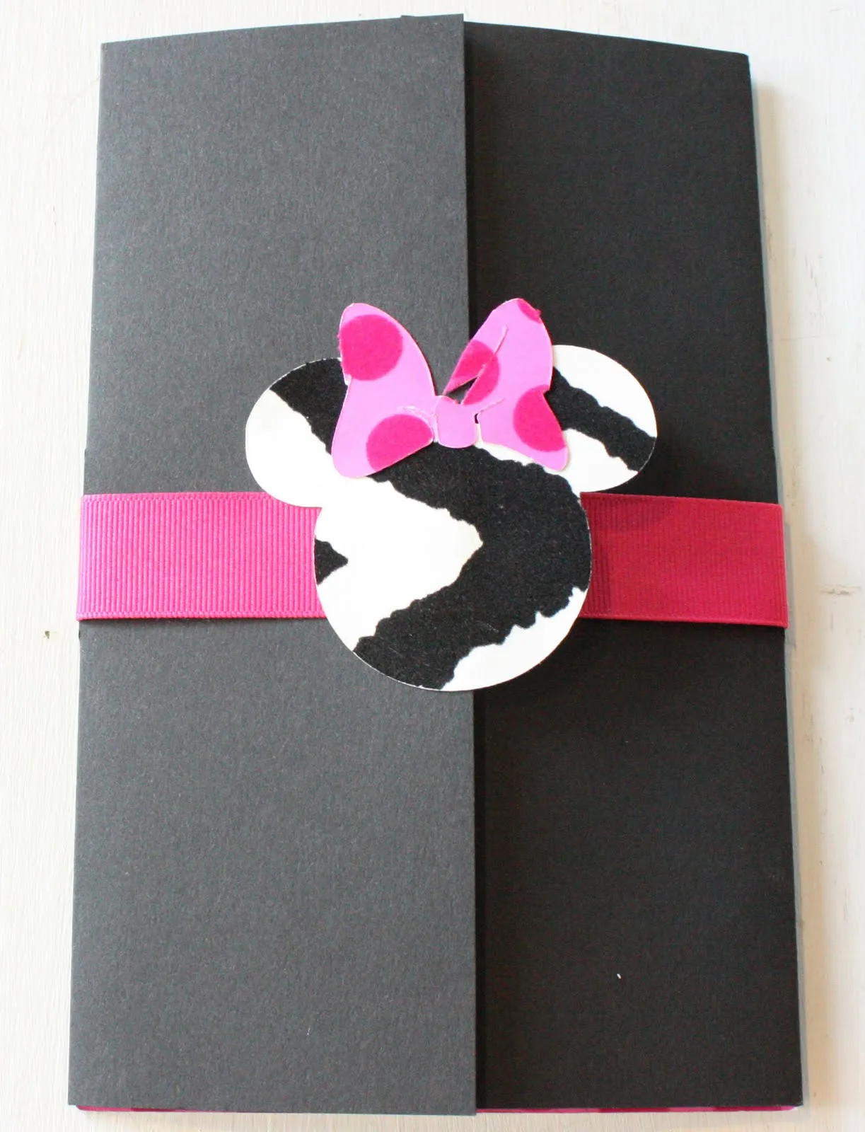 Heavenly Blooms: Kate's Minnie Mouse Invitation