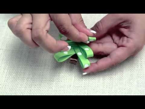Hebilla para el cabello (Motivo: Navidad) - YouTube
