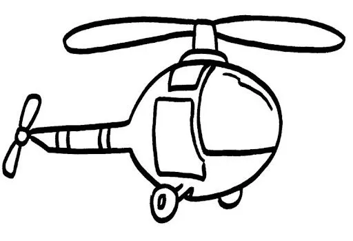 HELICOPTEROS DIBUJOS PARA COLOREAR | Dibujos para colorear