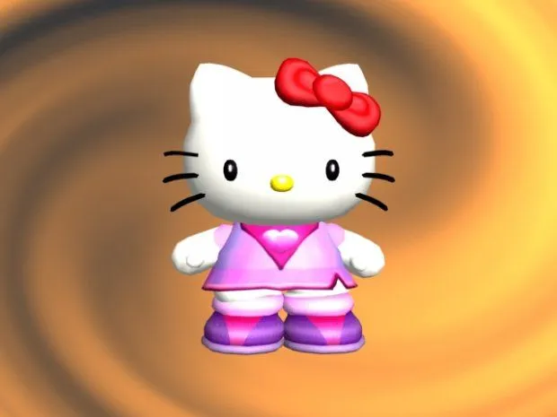 Hello Kitty - 3d model - .max