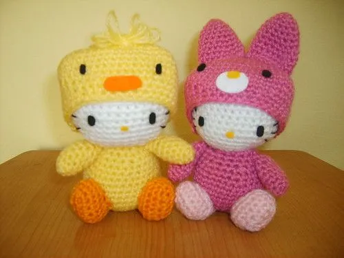 Hello Kitty and other Amigurumi friends - an album on Flickr