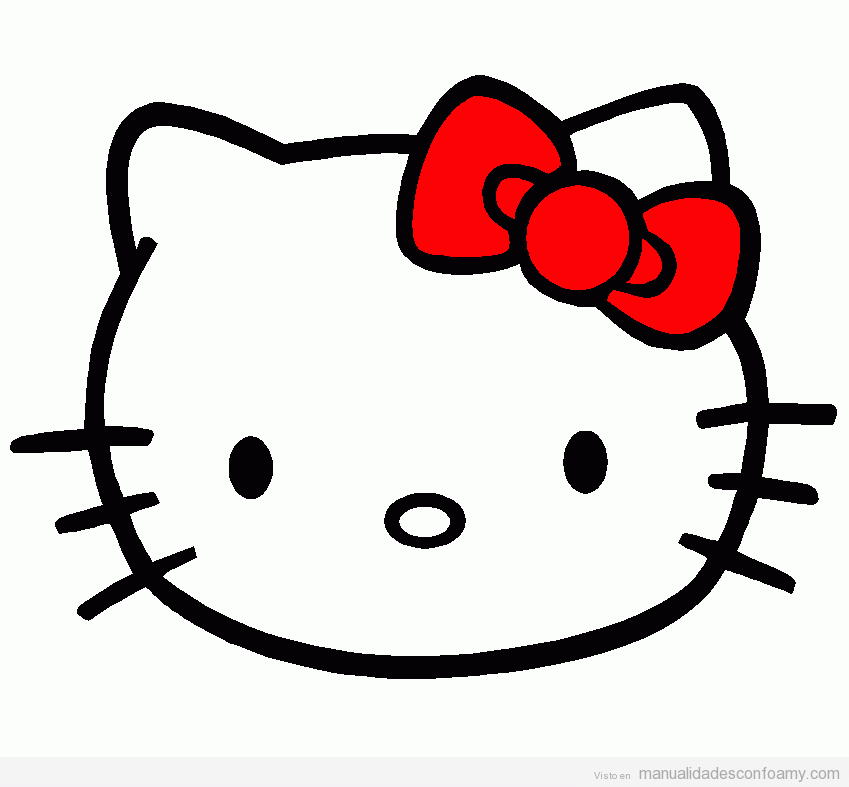 Hello Kitty archivos • Manualidades con Foamy