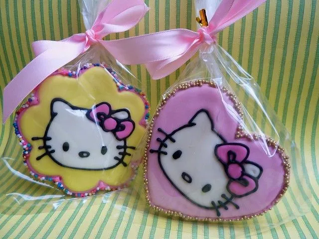 Hello Kitty baby shower cookie favours | Flickr - Photo Sharing!