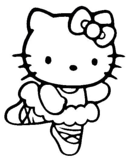 Hello Kitty Ballerina Sticker [hello-kitty-ballerina] - $3.00 ...