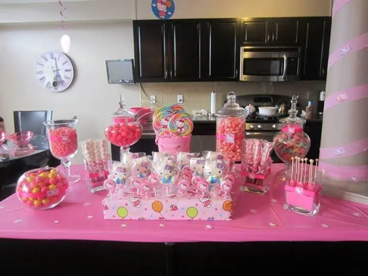 Hello Kitty candy bar. | Party ideas | Pinterest