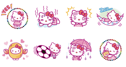 Hello Kitty on line png - Imagui