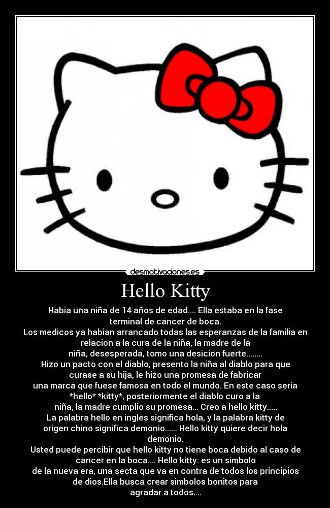 Hello Kitty | Desmotivaciones