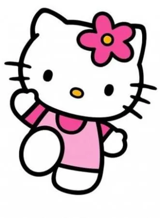 hello kitty para colorear emo