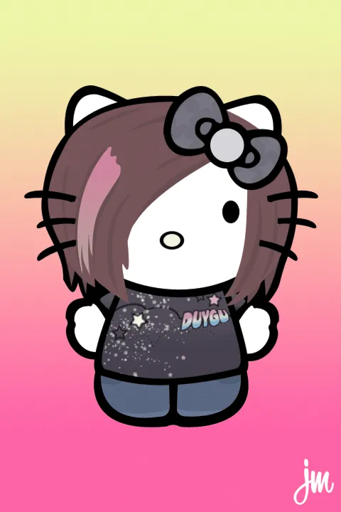 Hello Kitty Emo-Girl!