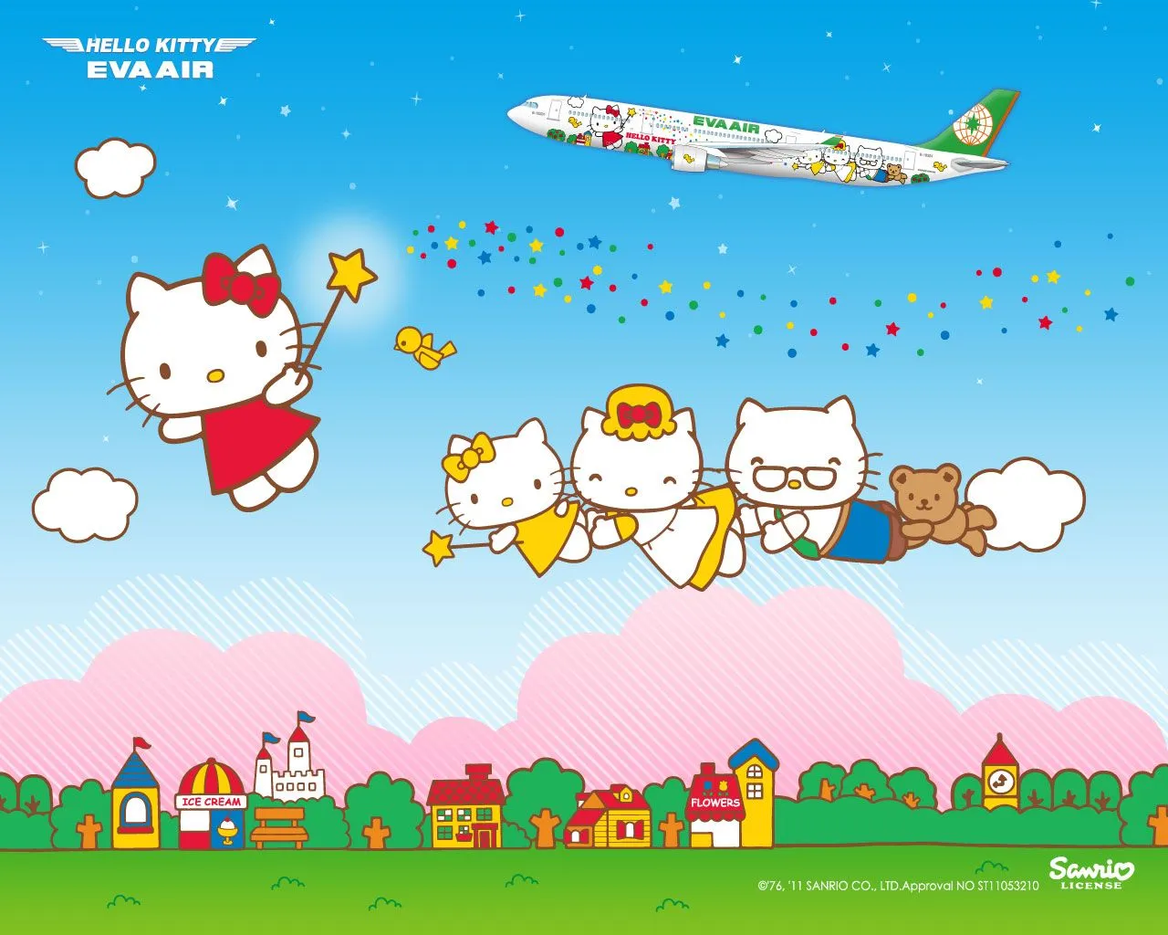 Hello Kitty Eva Airways 2012 Calendars! « hello kitty stuff