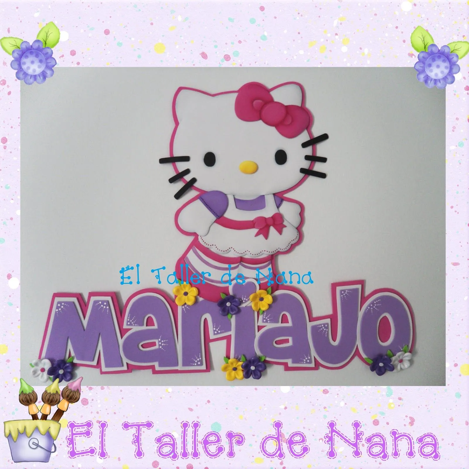 Hello Kitty en foami - Imagui