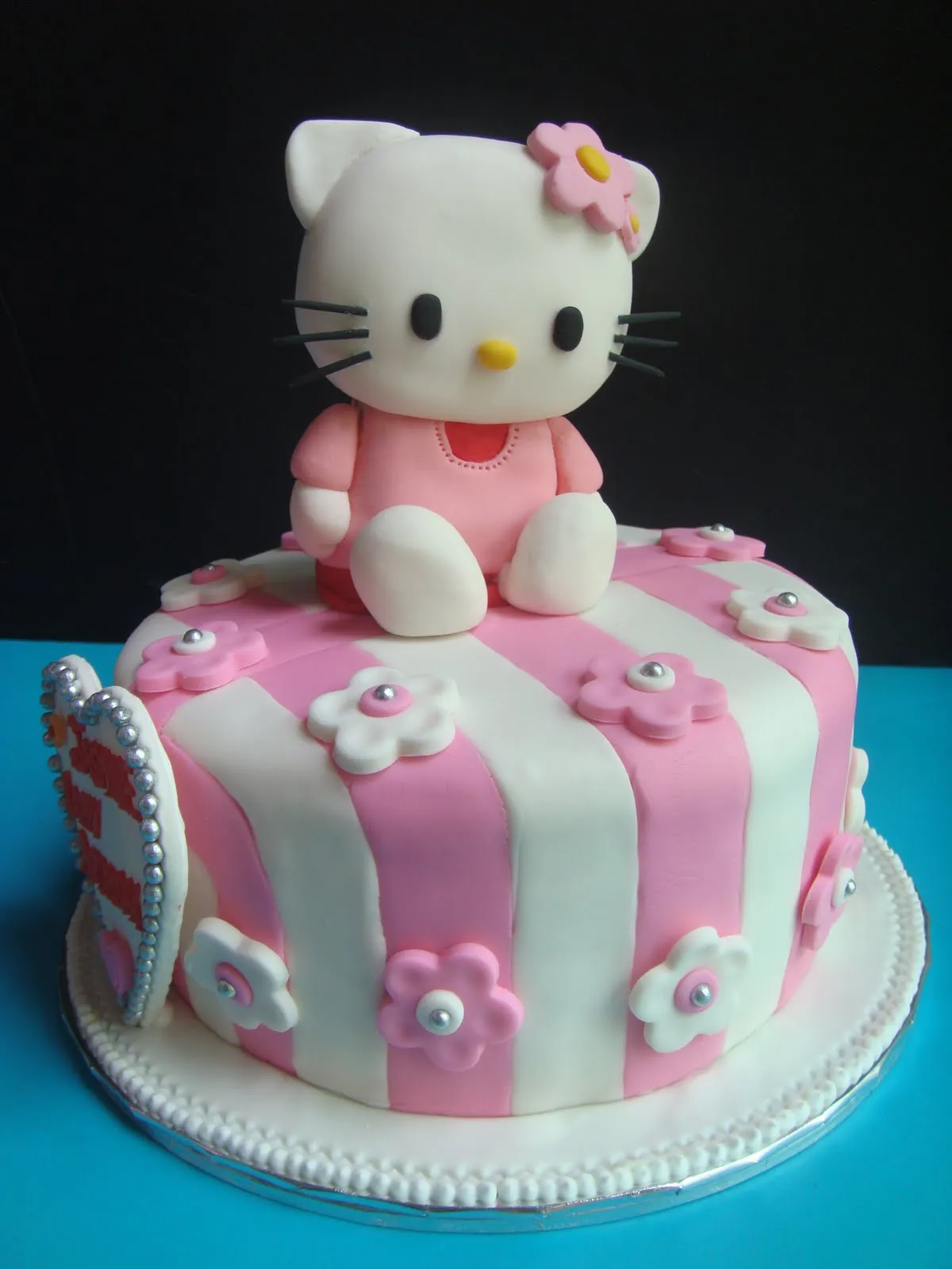 Hello Kitty en fondant - Imagui