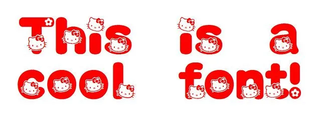 Hello Kitty Font (2) | Flickr - Photo Sharing!