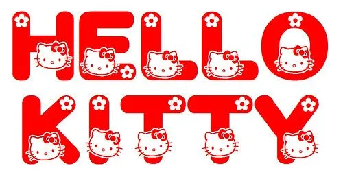 Hello Kitty Font | Flickr - Photo Sharing!