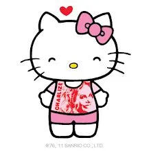 hello kitty: para imprimir a hello kitty