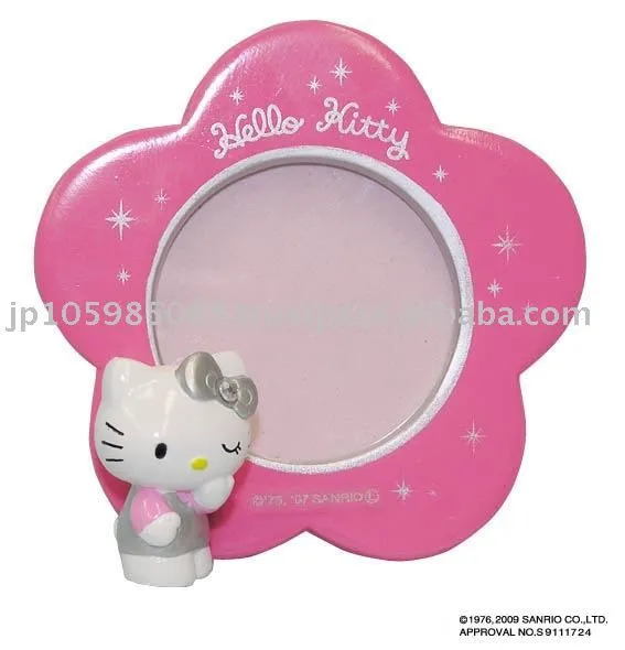 Hello Kitty Photo Frame - Flower Pink Photo, Detailed about Hello ...