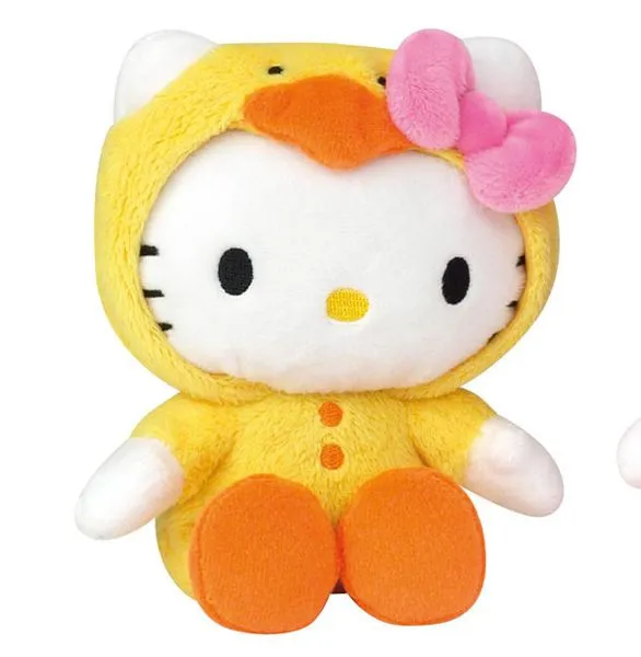 Pin Peluche Hello Kitty Canard 15 Cm on Pinterest