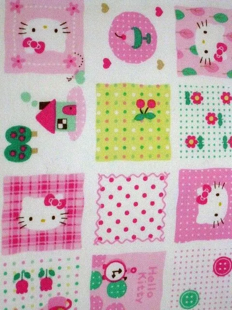 Hello Kitty Squares Patchwork | Flickr - Photo Sharing!