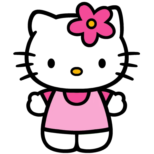 Letras Hello Kitty vector - Imagui