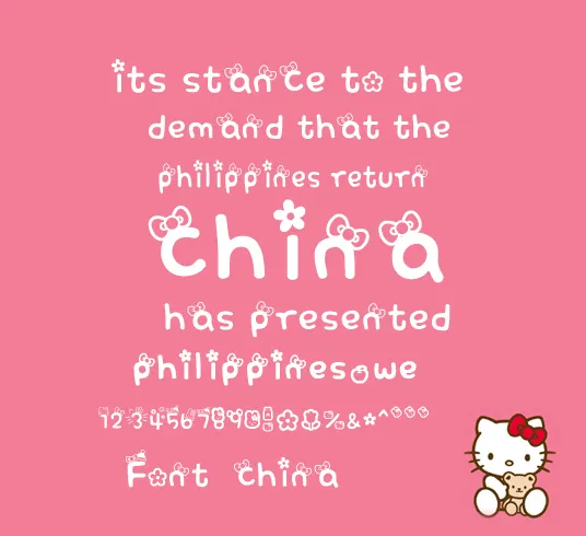 HelloKitty Font Download | Free Chinese Font Download