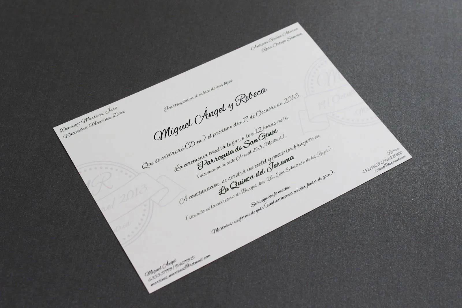 Hermanas Bolena: INVITACIONES DE BODA ORIGINALES | Miguel Ángel y ...