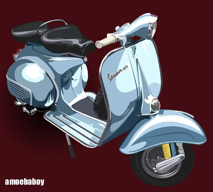 vespa vector by ~amoebabloke on deviantART