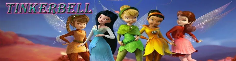 La hermosa tinker Bell y sus Amigas