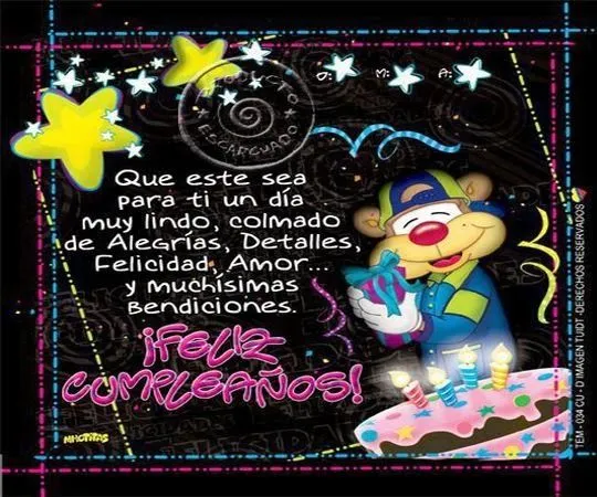 Hermosas frases cortas de cumpleaños ~ Frases de cumpleaños