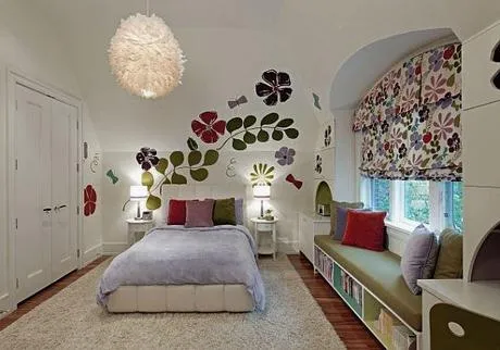 Hermosas habitaciones decoradas con diseño floral - Paperblog