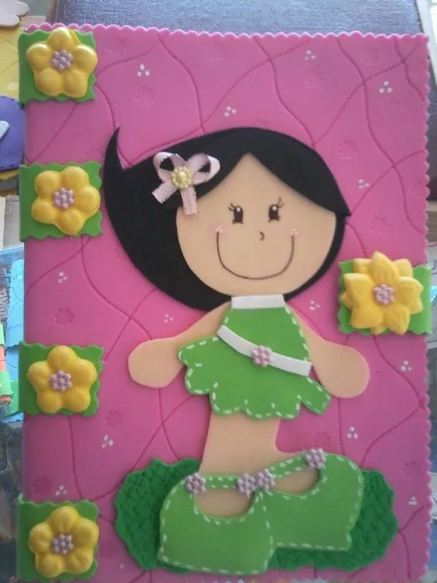 Hermosas Imágenes De Muñecas De Foami Para Carpetas - Imágenes de Muñecas Bonitas