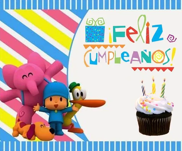 Hermosas Imagenes De Pocoyo Para Cumpleaños |