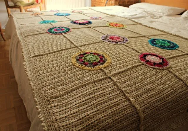 hermoso cubrecama | crochet y tejidos | Pinterest