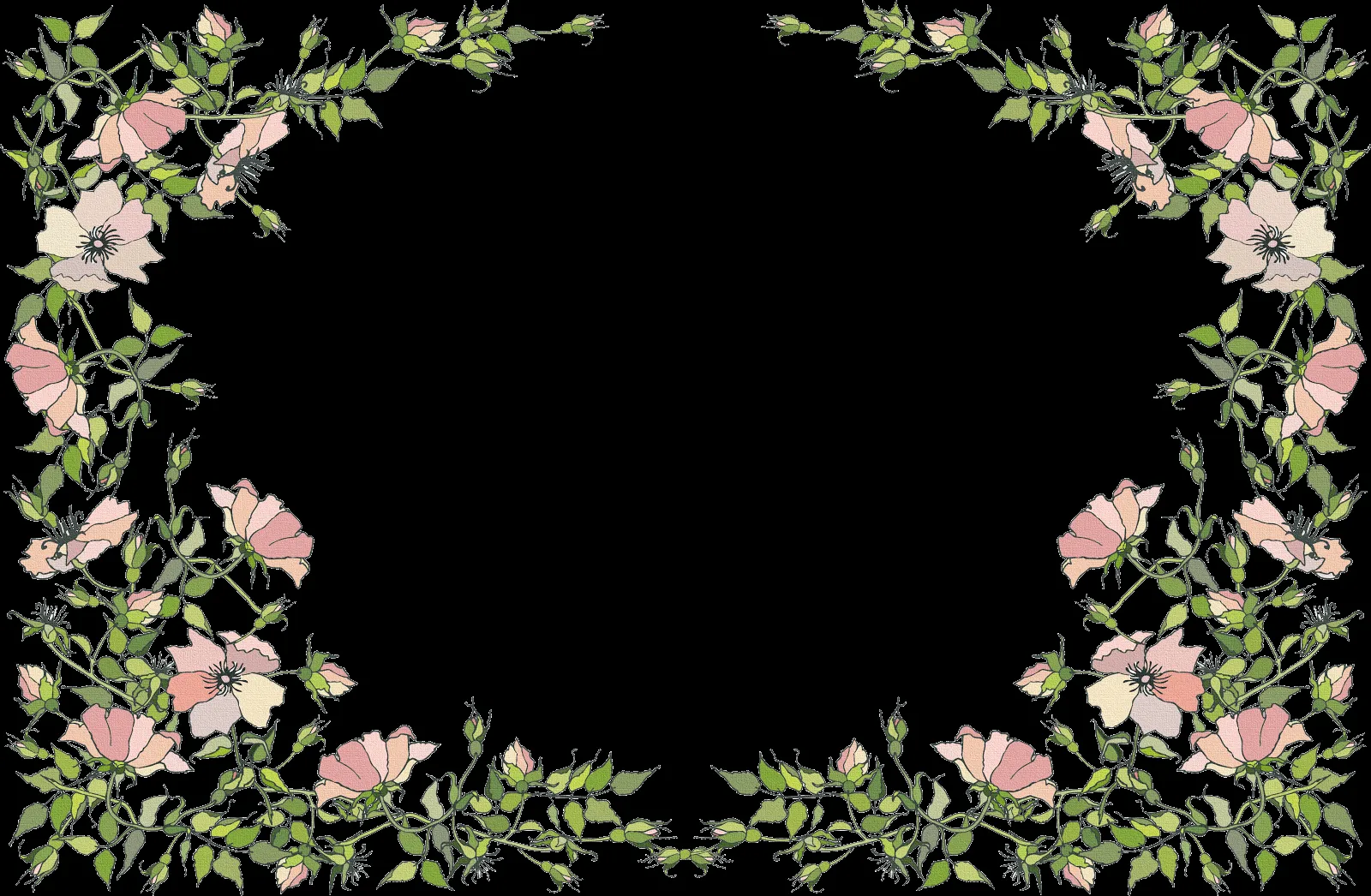 Hermosos Marcos Florales En Png Pictures