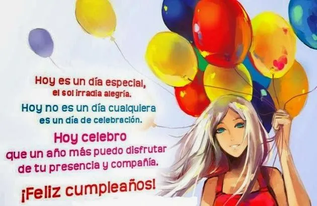 Hermosos mensajes de feliz cumpleaños ~ Frases de cumpleaños