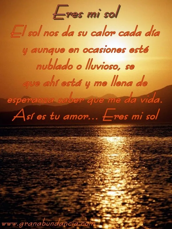 LOS MAS HERMOSOS PENSAMIENTOS, REFLEXIONES, POEMAS: ▒( ❤ MI ...