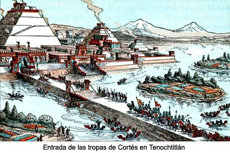Hernán Cortés en Tenochtitlán | Historia del Nuevo Mundo