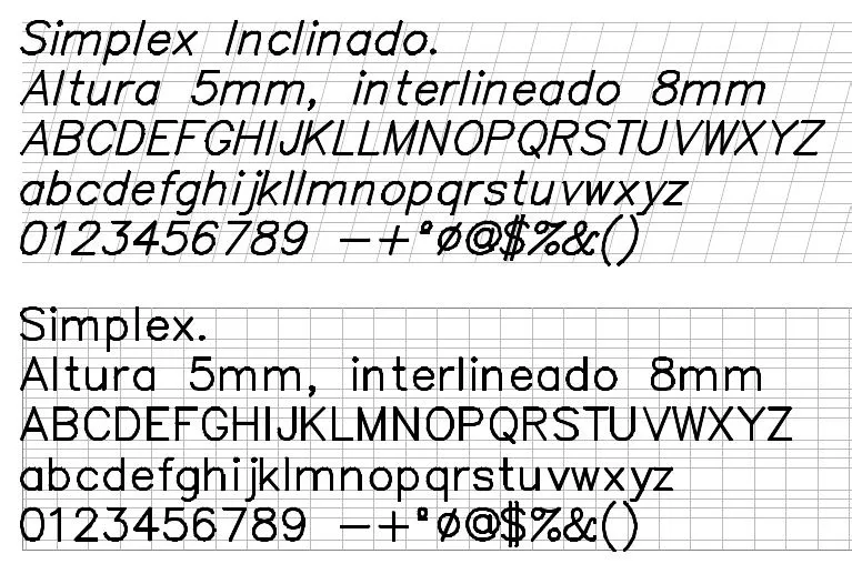 HERRAMIENTAS DE DIBUJO TECNICO: LETRA TECNICA