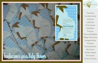 Hi Mia!: Invitaciones para Baby Shower