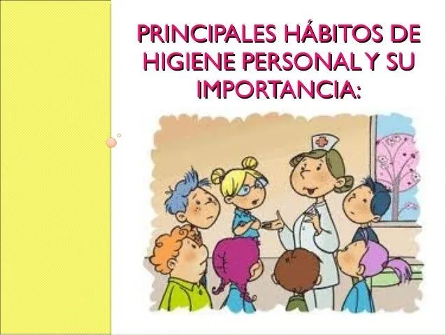 Higiene personal del niño