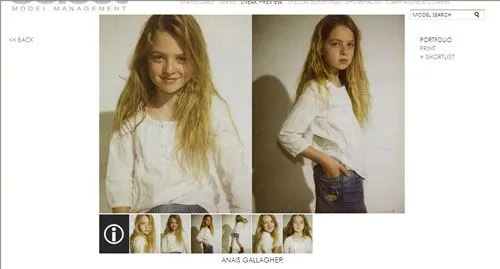 La hija de un rockero debuta como modelo con 11 años, ¿de quién se ...