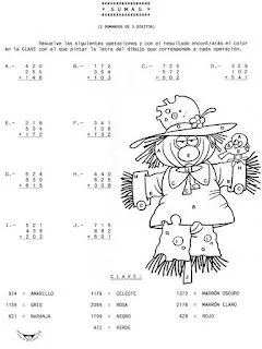 Para nuestros hijos lo mejor...: Sumas segundo básico